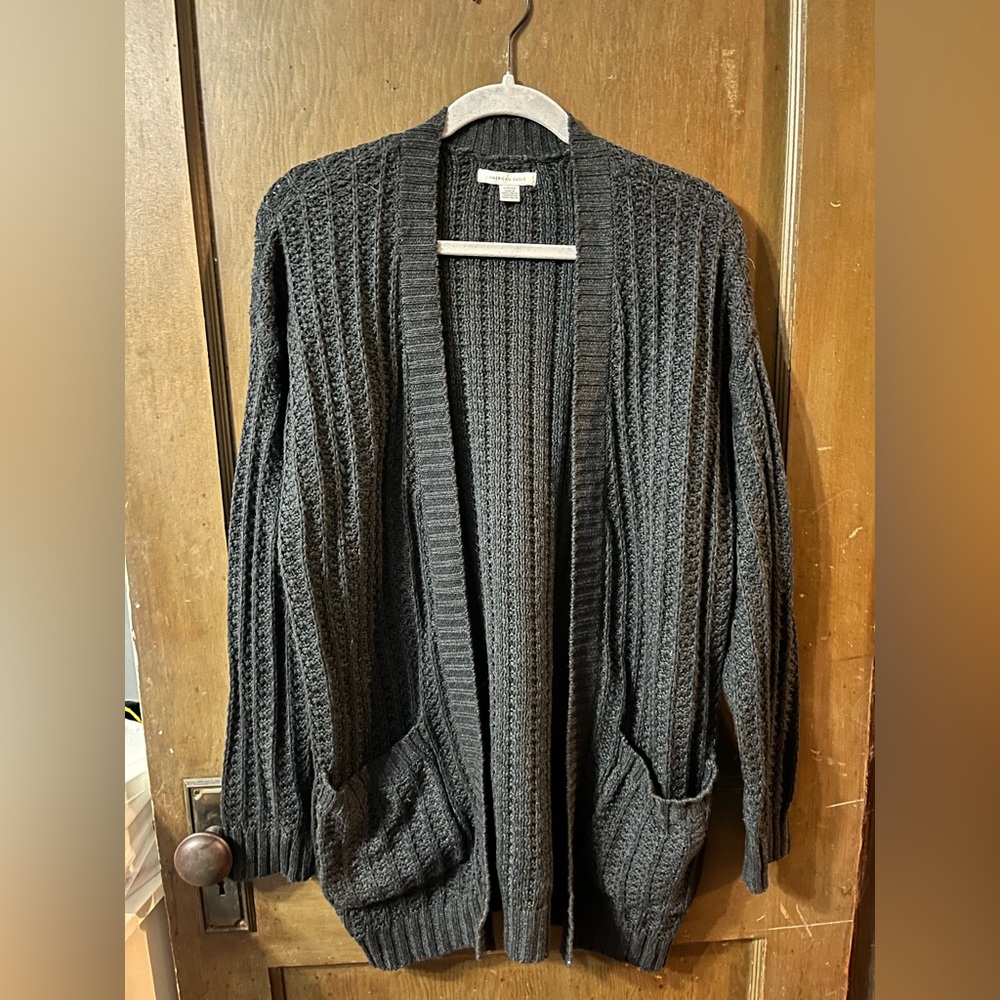Dark Gray Cardigan